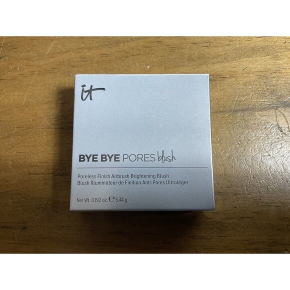 IT Cosmetics Bye Bye Pores Blush ~Je Ne Sais Quoi (Natural Pink)~ FullSize [NIB] - Picture 1 of 4